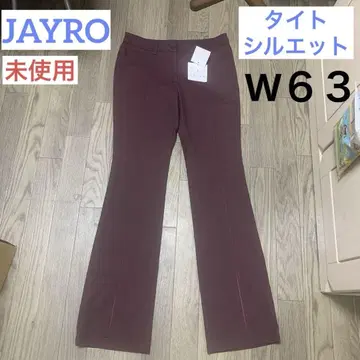 [미사용] 여성용 팬츠 JAYRO W63 와인 레드