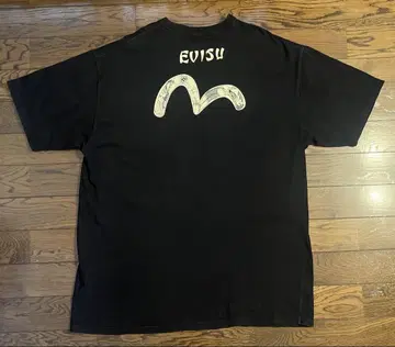 EVISU 에비수 티셔츠 사이즈 7 포켓 티셔츠 닌자 슈퍼 빅