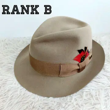 KNOX 녹스 토끼 중절모 햇 57 브라운 계열