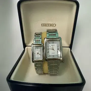 SEIKO 루센트 페어 워치 SSRX069 & SCRW059