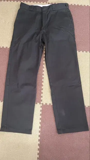 Dickies 874 워크 팬츠 짙은 녹색 사이즈 34