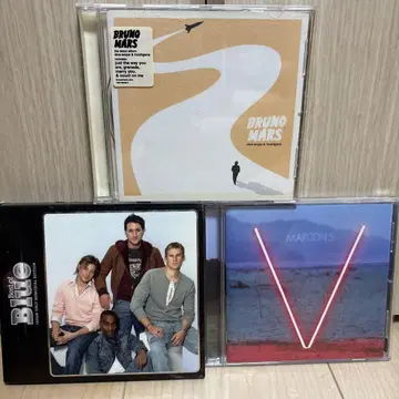 Bruno Mars, Maroon 5, Blue 묶음 판매