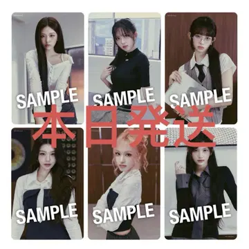 IVE Be Alright 트레이딩 카드 소니뮤 특전 6매 세트
