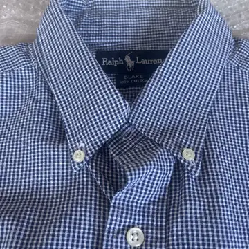 랄프 로렌 산뜻한 cotton 남성용 셔츠