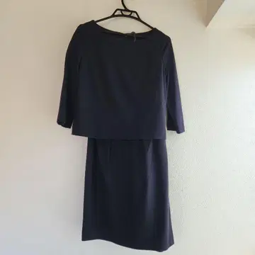 UNTITLED 언타이틀 노카라 셋업 네이비