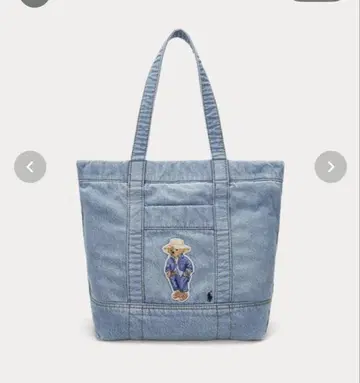 [ 새상품급 ] Polo Ralph Lauren 데님 토트백