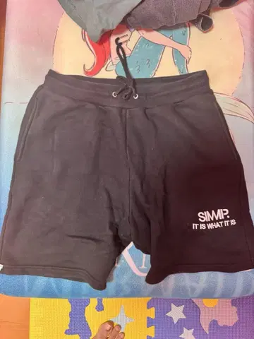 SIMMP. 하프 스웨트 팬츠