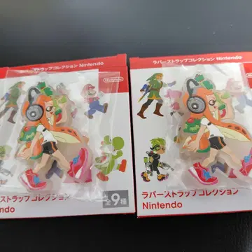 Nintendo 닌텐도 스프라툰 러버 스트랩 컬렉션