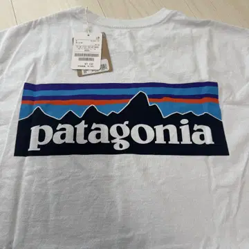 patagonia 남성용 티셔츠 화이트