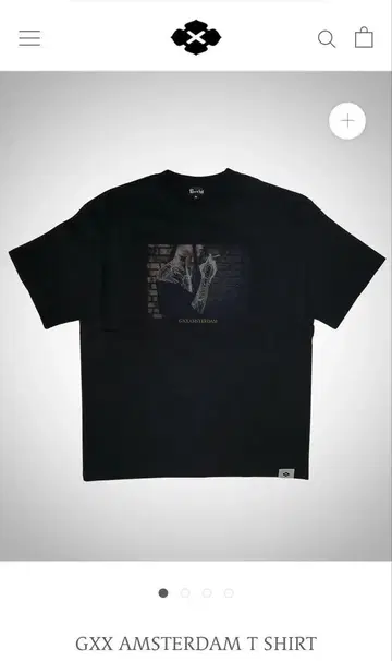 GXX AMSTERDAM T SHIRT 블랙
