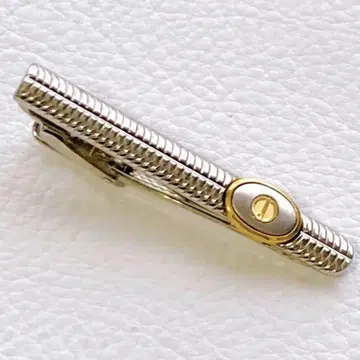 던힐 dunhill 넥타이핀 실버 골드