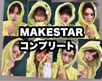 ATEEZ makestar 영통 대면 트레이딩 카드 후디 컴프
