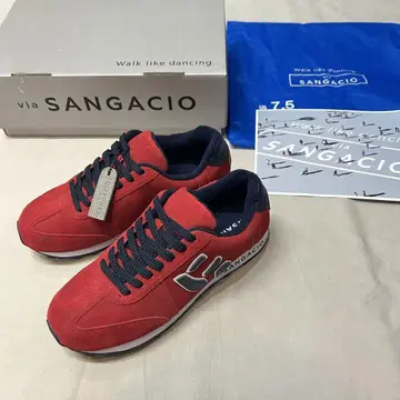 [새상품] SANGACIO 늎즈MOM 카마인 스니커즈 25.5cm