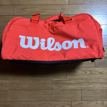Wilson 테니스 더플백 (보스턴백) 빨간색