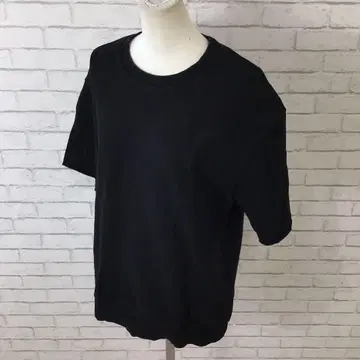 7.29 h452 스내치 오프닝 반팔 티셔츠 블랙