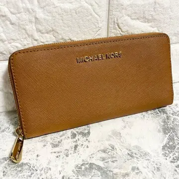 MICHAEL KORS 마이클코어스 라운드 지퍼 장지갑 가죽