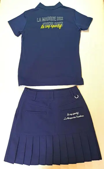Le Coq Sportif 피케 셔츠와 스커트 세트