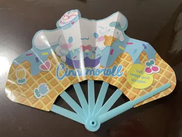 시나모롤 부채와 팬 세트