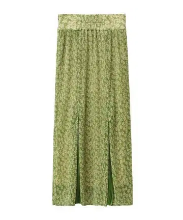 CLANE PLEATS FLORET SKIRT