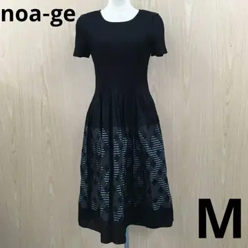 noa-ge 플리츠 반팔 원피스 F0729B05