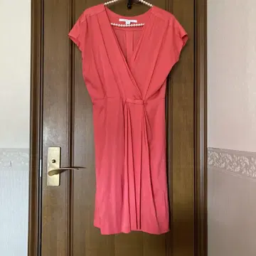 DIANE von FURSTENBERG 코랄 핑크 원피스 4