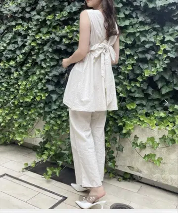 ACYM Linen back tie SETUP