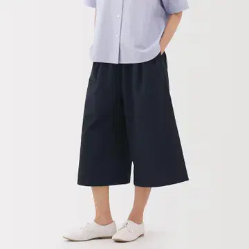 무인양품 바람이 잘 통하는 스트레치 축구 이지 크롭 팬츠 XL