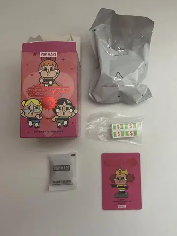 POPMART Cry Baby 파워퍼프걸 시크릿 팝마트