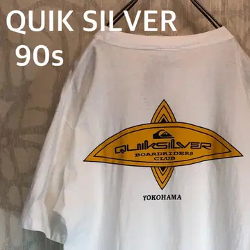 퀵실버 QUIKSILVER 90년대 티셔츠 YOKOHAMA R