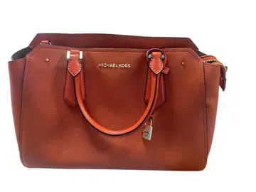 MICHAEL KORS 오렌지 핸드백