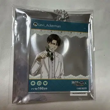 진격의 거인 리바이 아크릴 키링 가라오케 철인