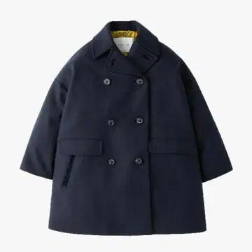MACKINTOSH HUMBIE OVERSIZED PEA COAT 네이비