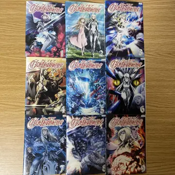 DVD CLAYMORE 클레이모어 1~9 (전 9매) (전권 세트)
