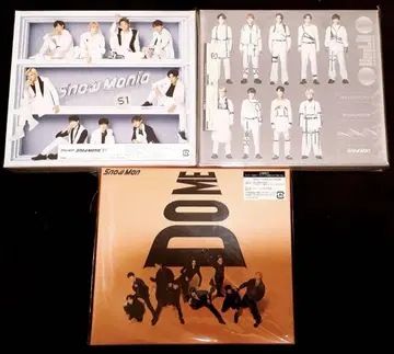 Snow Man 앨범 세트 앨범 CD 초회판 3점 세트