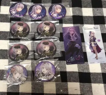 Roselia 유키나 캔뱃지 클리어 책갈피