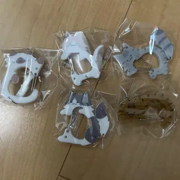 꼬리 살랑살랑 냥코 카라비너