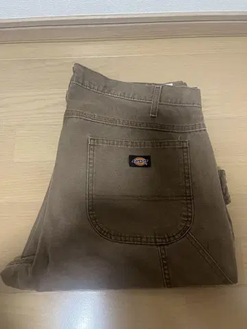 디키즈 브라운 카고 팬츠 100% 코튼