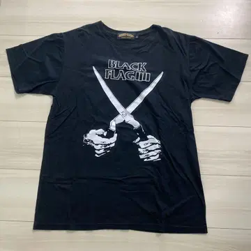 BLACK FLAG 티셔츠 블랙