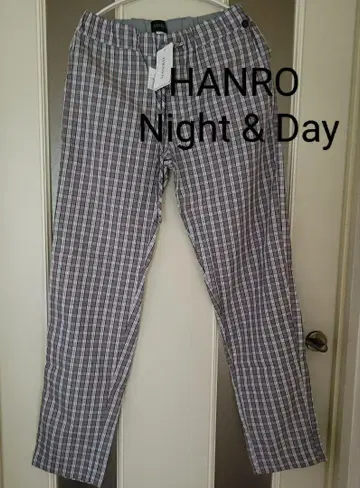 와코루 HANRO Night & Day 스테테코 S 체크 남성용