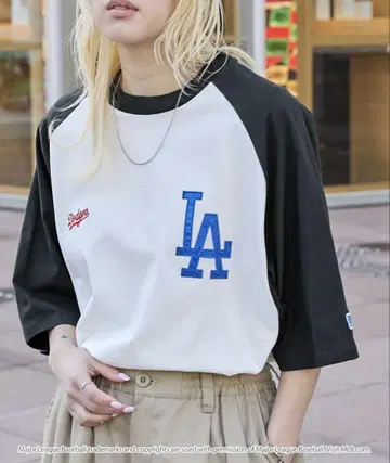MLB 빅 실루엣 T셔츠 다저스
