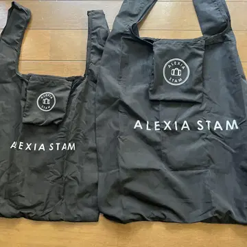 ALEXIA STAM 에코백 2개 세트 블랙