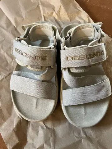 DESCENTE 스포츠 샌들 230mm 라이트 그레이
