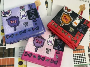 ANNA SUI 키티 50주년 손수건