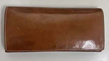 만소우 브라운 가죽 장지갑
