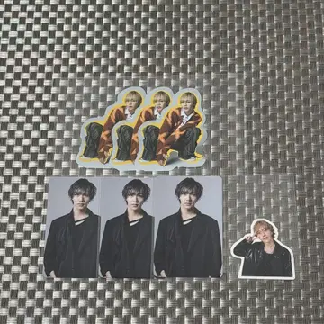 IMP 마츠이 소우 스티커 포토 카드 트레이딩 카드 TOBE 씰