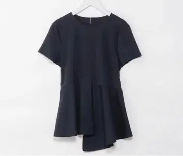 PLST 페플럼 도킹 티셔츠 네이비