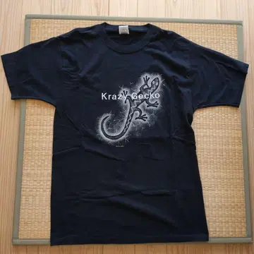 Krazy Gecko 도마뱀 디자인 티셔츠