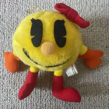남코 namco 미스 팩맨 봉제 인형 레트로 게임