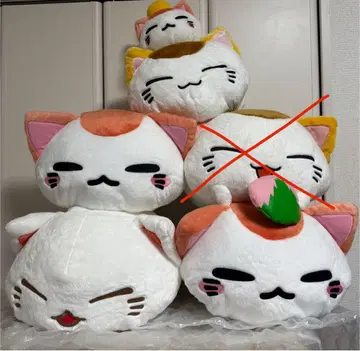 네무네코 대형 봉제 인형 세트