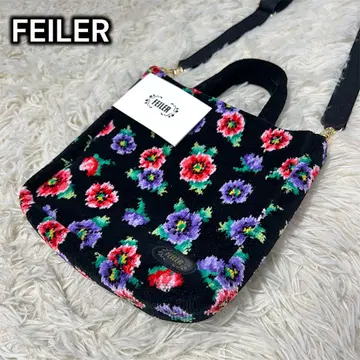 (미사용품) 페이러 아네모네 쁘띠 토트 숄더 백 꽃무늬